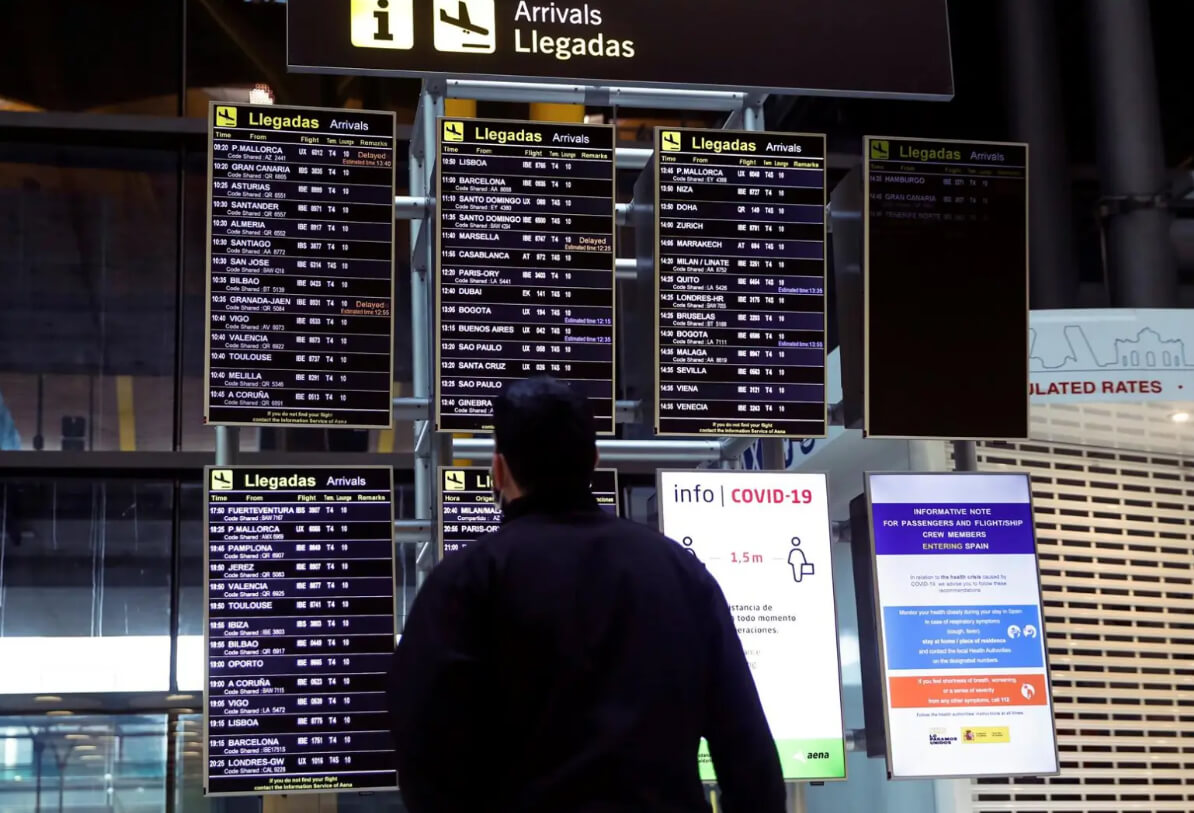 El Aeropuerto Almeria llegadas